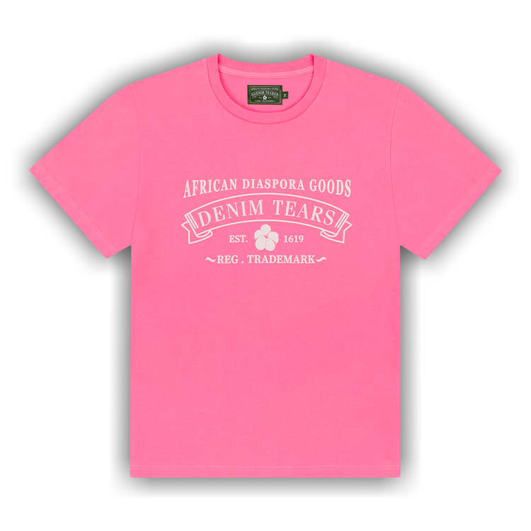 Buy Denim Tears ADG Tee 'Pink' - SS25TSS0531915 | GOAT