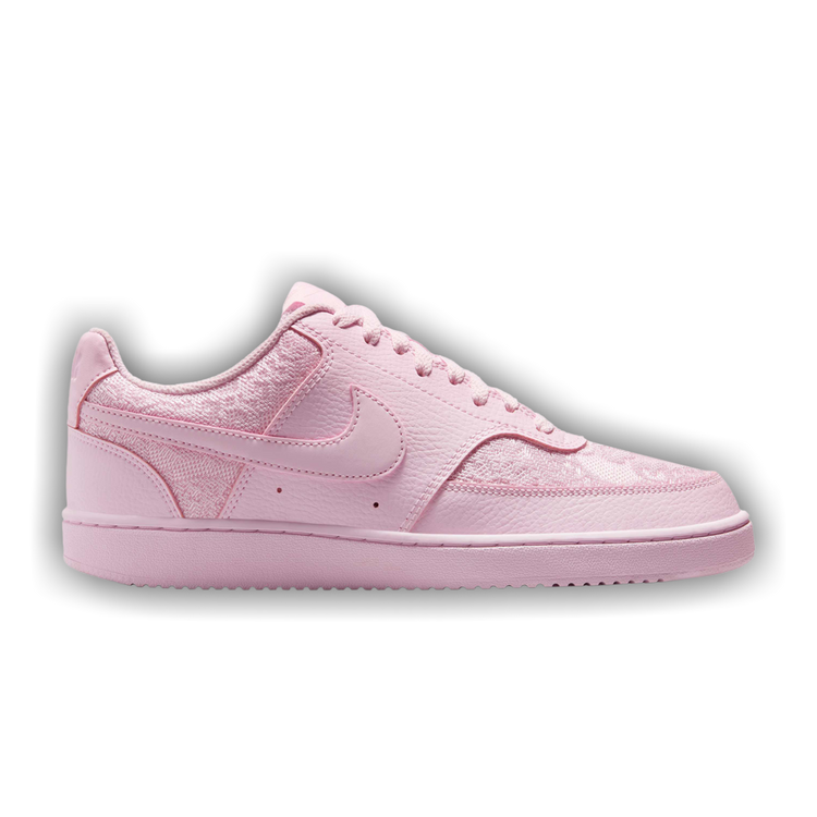 Buy Nike Wmns Court Vision Low 'Pink Foam Lace' - HJ5846 600 | GOAT