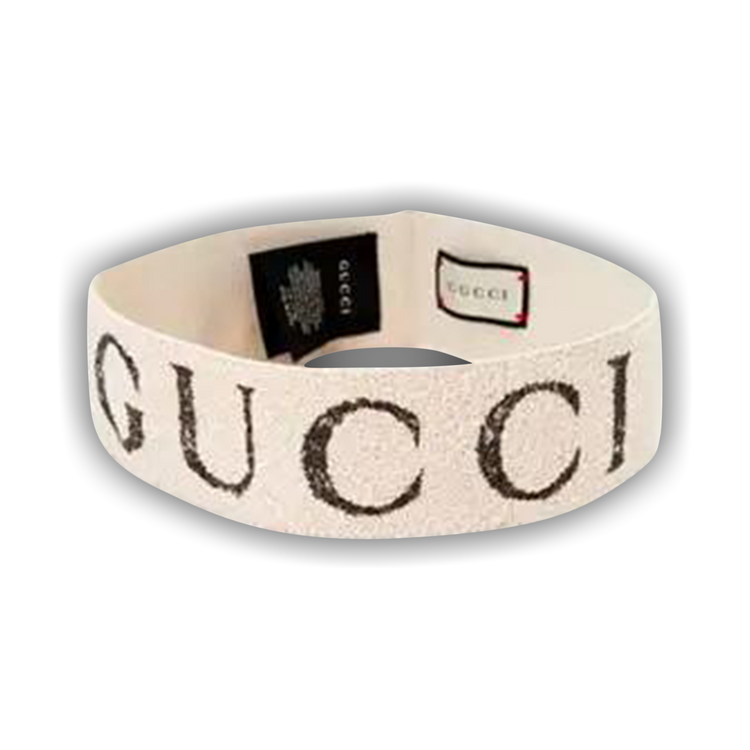Buy Gucci Logo Headband 'White' - 491820 3G133 9060 | GOAT