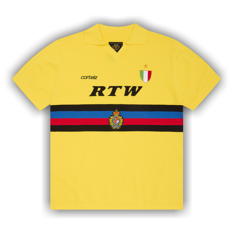 【2枚‼️⠀】Corteiz Football Jersey Yellow 白T Buy Corteiz Club RTW Football Jersey 'Yellow' - 7892