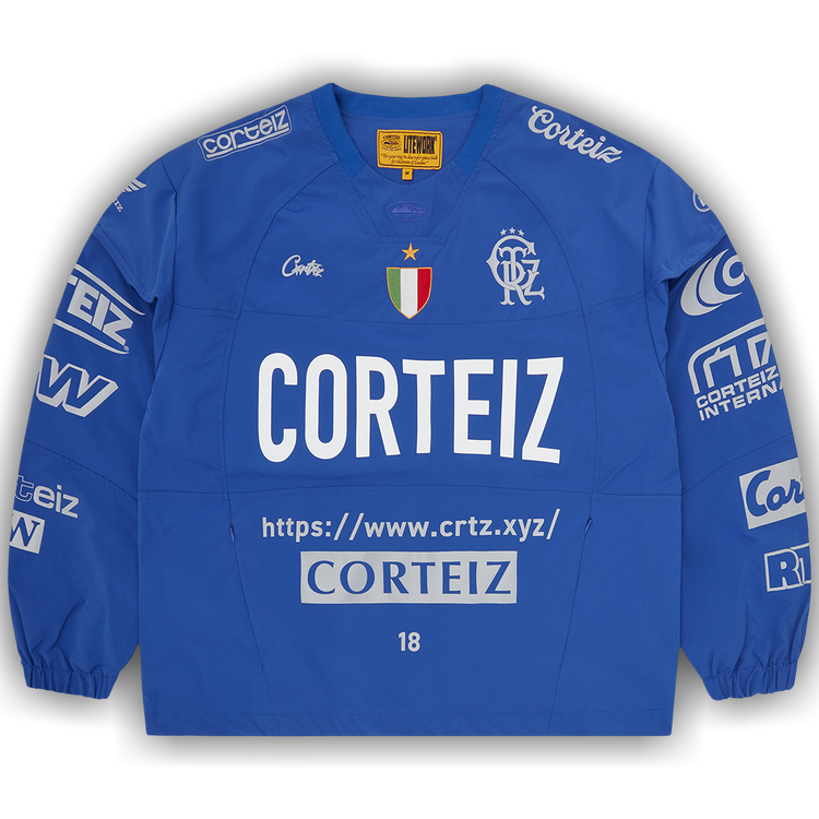 ウェア CORTEIZ SPONSORS TRAINING PULLOVER BLACK Corteiz Sponsors Training Pullover Black – Side Kicks