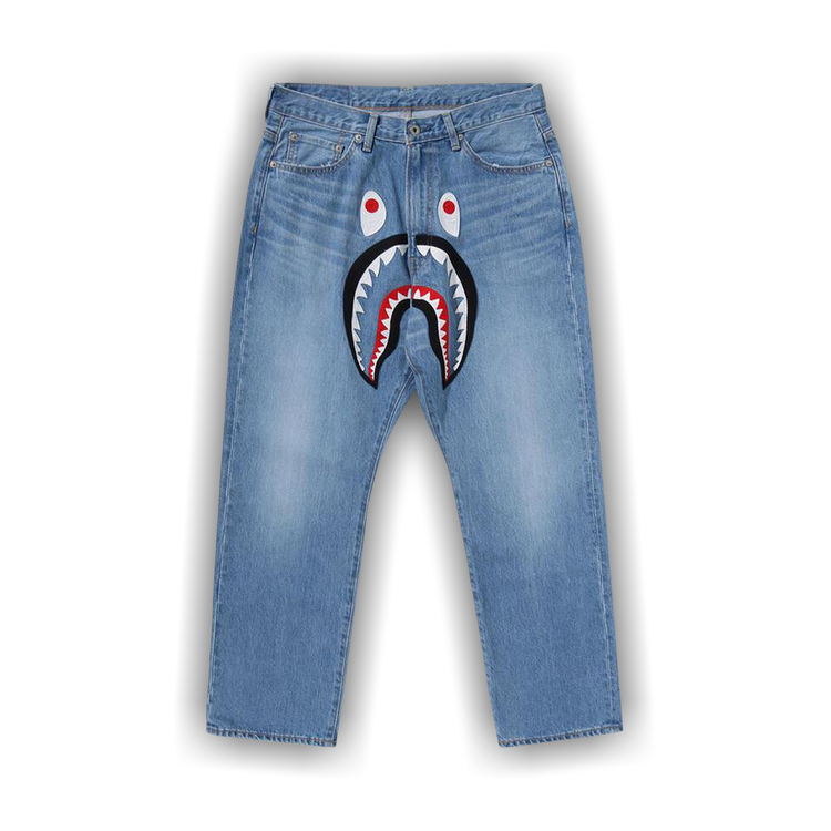 BAPE ダークブルーデニム ストレートレッグ 1580111_00.png.png