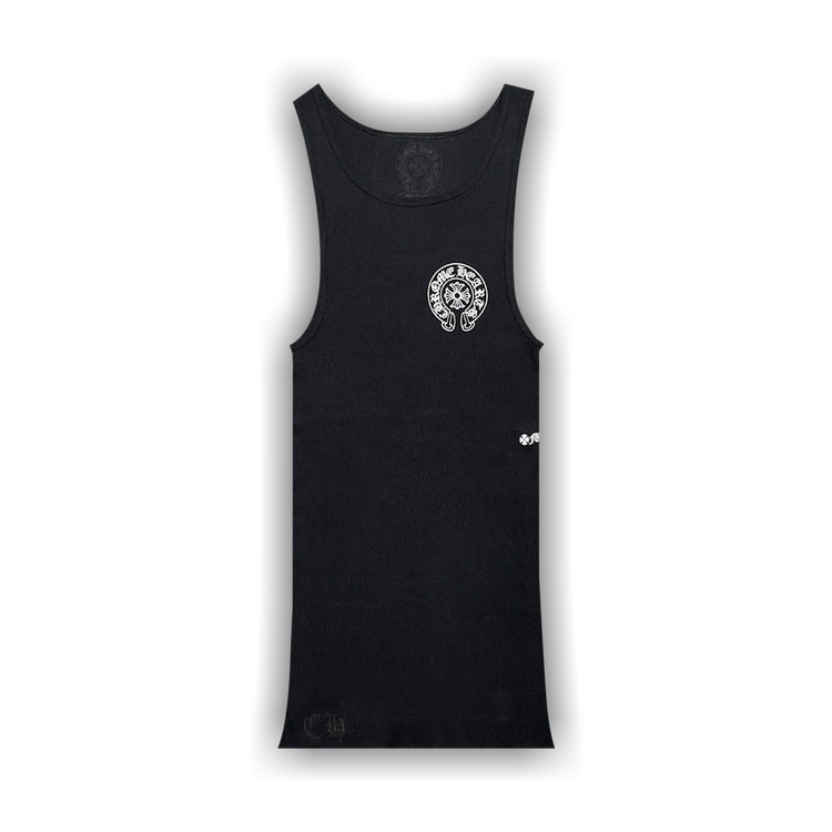 Buy Chrome Hearts Horseshoe Logo Tank Top 'Black' - 01383