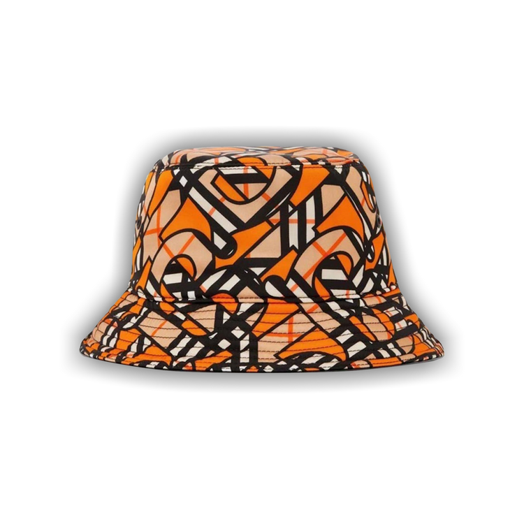 Achetez des Burberry Monogram Print Bucket Hat 'Orange' - 8056546