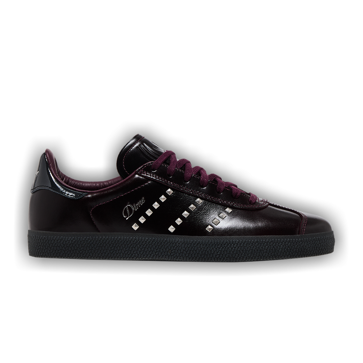 Buy Dime x adidas Gazelle ADV 'Maroon Silver Metallic Studs' - IG2046 | GOAT