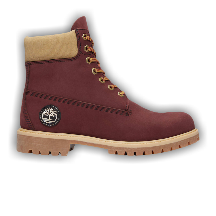 Buy Timberland 6 Inch Premium Waterproof Boot 'Burgundy Beige