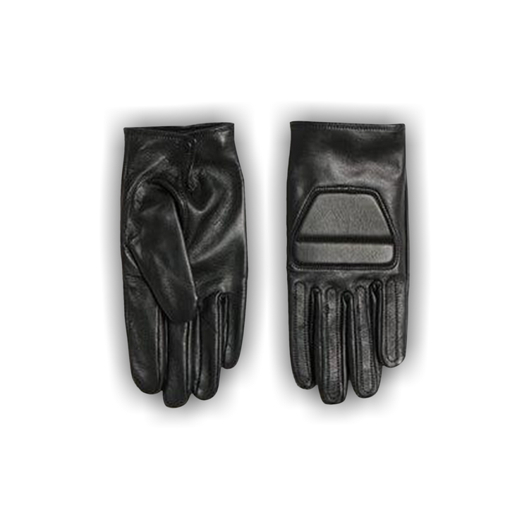 Buy Yohji Yamamoto Pour Homme Padded Short Gloves 'Black' - HL W01