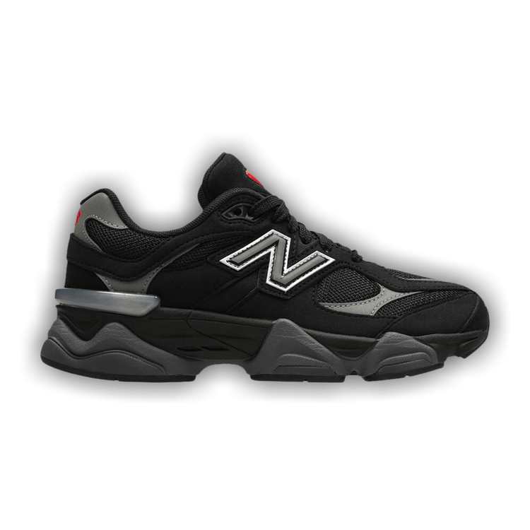 Buy New Balance 9060 Big Kid Wide 'Black Grey Silver' - GC9060OS W