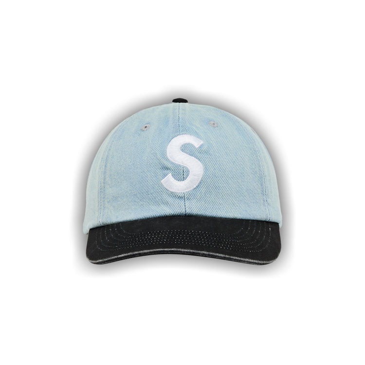 Buy Supreme Pigment Coated 2-Tone S Logo 6-Panel 'Denim