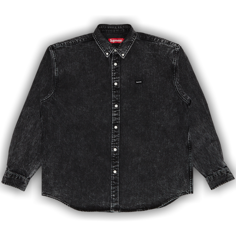 トップス Supreme Small Box Shirt Washed Black Supreme Small Box Shirt (FW24) - $138