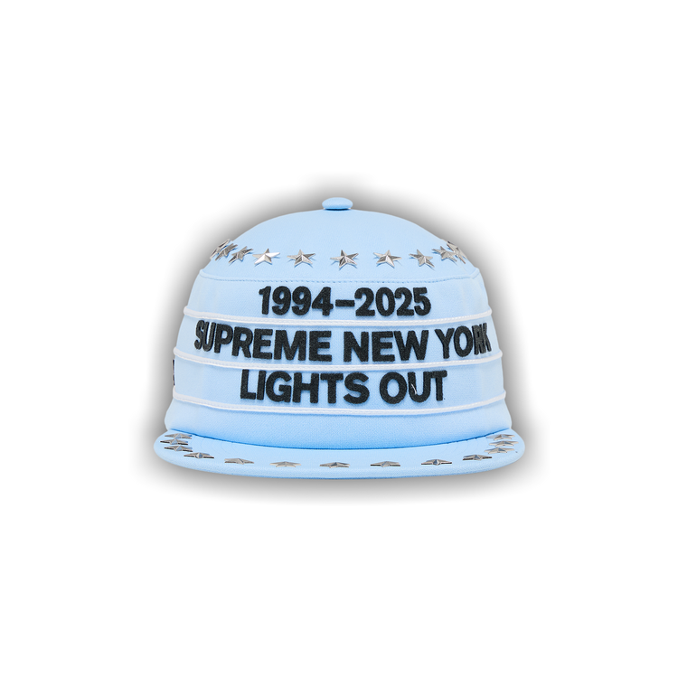 Buy Supreme Stars Studded Pillbox Hat 'Light Blue' - FW25H67 LIGHT