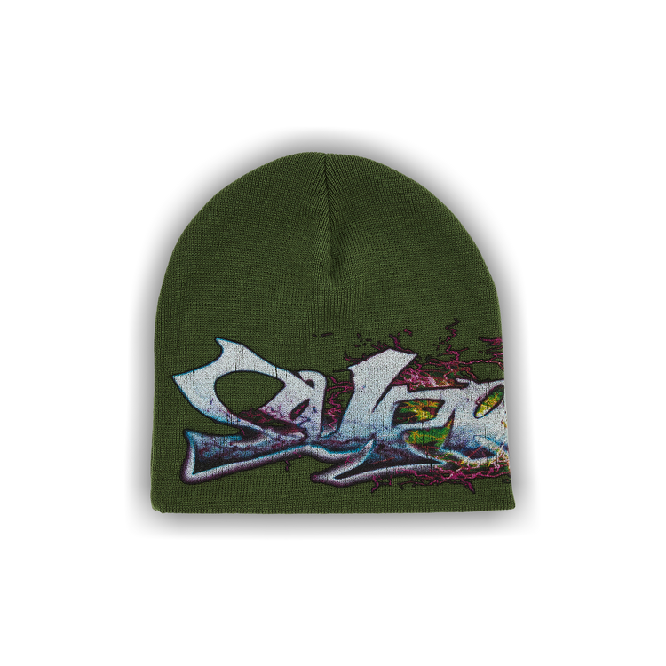 Buy Supreme Tag Beanie 'Olive' - FW25BN58 OLIVE | GOAT