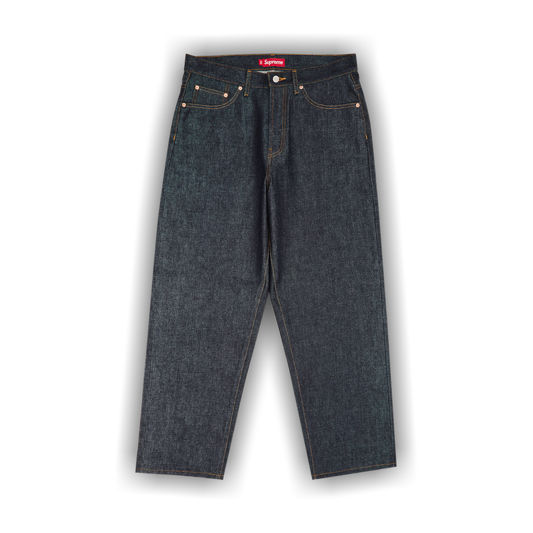 パンツ Supreme Baggy Selvedge 25FW Rigid Indigo Supreme Baggy Selvedge Jean (FW25) - $198