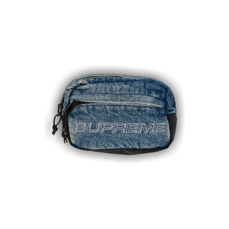 Buy Supreme Denim Mini Shoulder Bag 'Washed Indigo' - FW25B6
