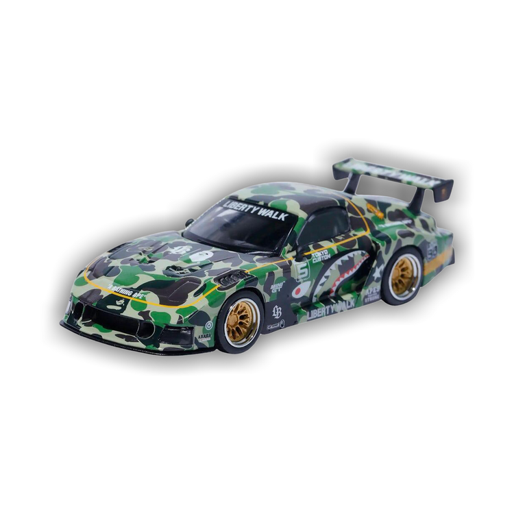 ミニカー BAPE X LBWK MINI GT ABC CAMO FD RX7 1/64 BAPE X LBWK 】MINI GT ABC CAMO FD RX7 1/64 | bape.com