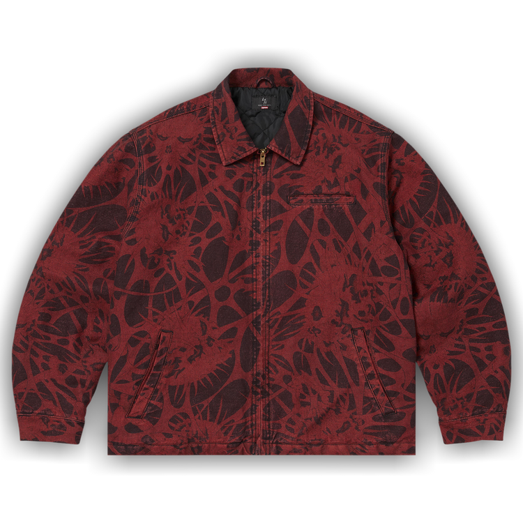 Buy Supreme x Y's Denim Work Jacket 'Overdyed Red' - FW25J31