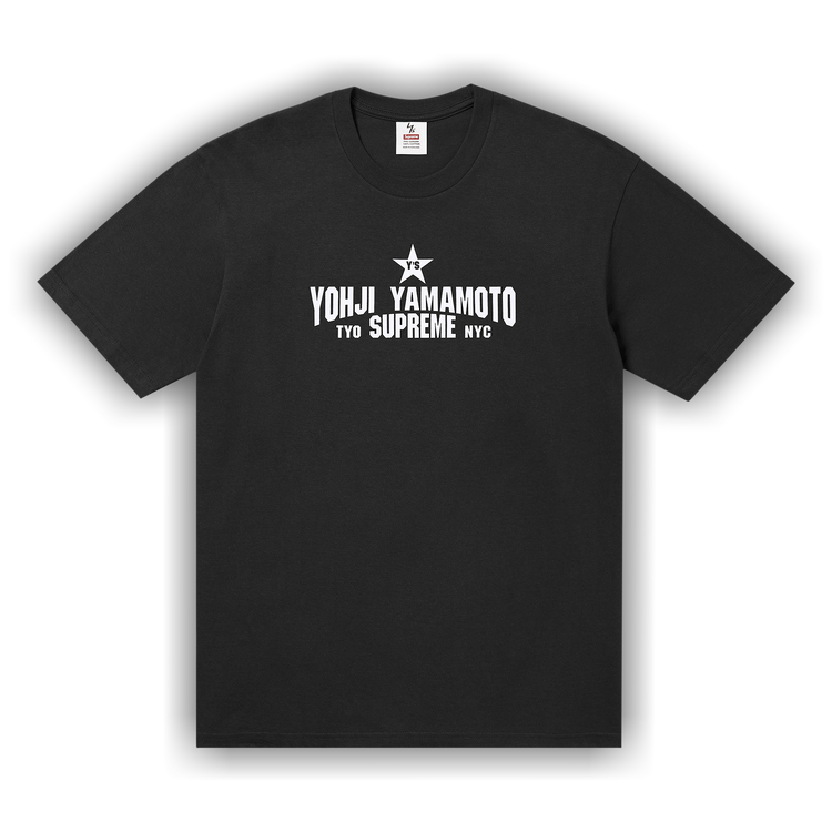 【25AW】Supreme Y’s L/S Tee Black Large Supreme シュプリーム SUPREME × ワイズ ヨウジヤマモト Y's by