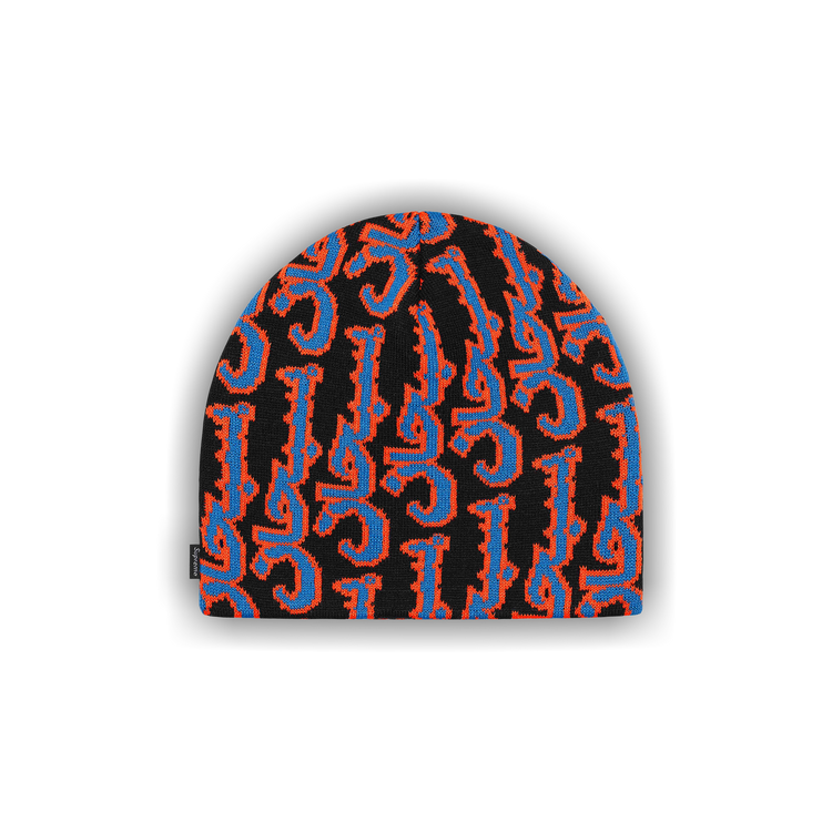 Buy Supreme Arabic Jacquard Beanie 'Black' - FW25BN9 BLACK | GOAT UK