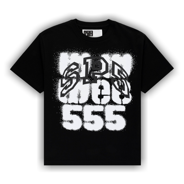 Buy Sp5der Sp555 Tee 'Black' - TE035FW25BLK | GOAT