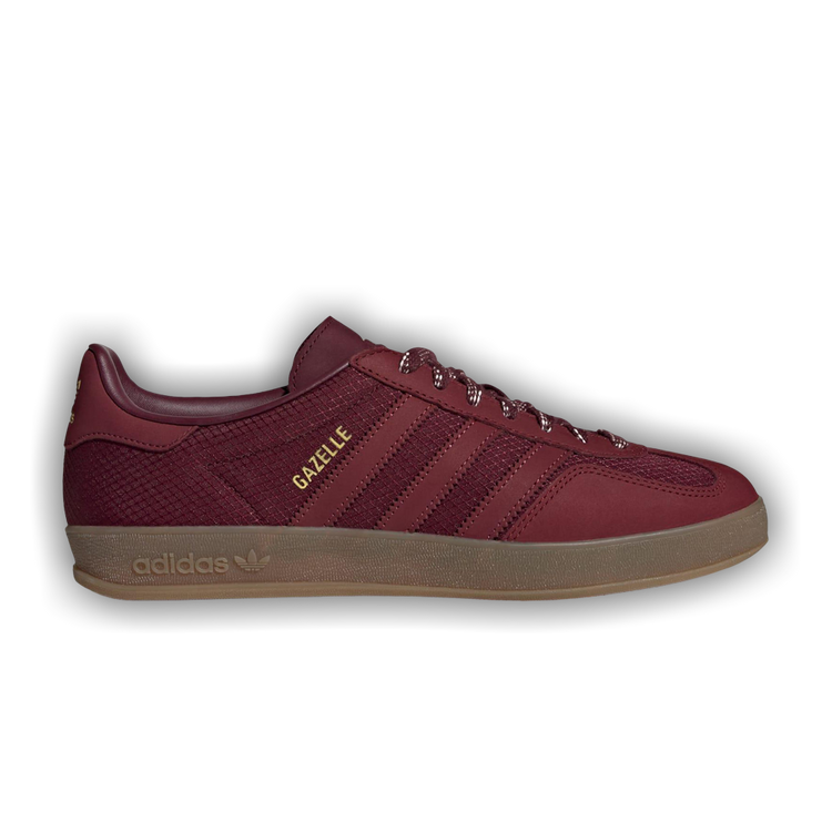 adidas gazelle silver green womens adidas Gazelle Indoor (Maroon/White) main image 1