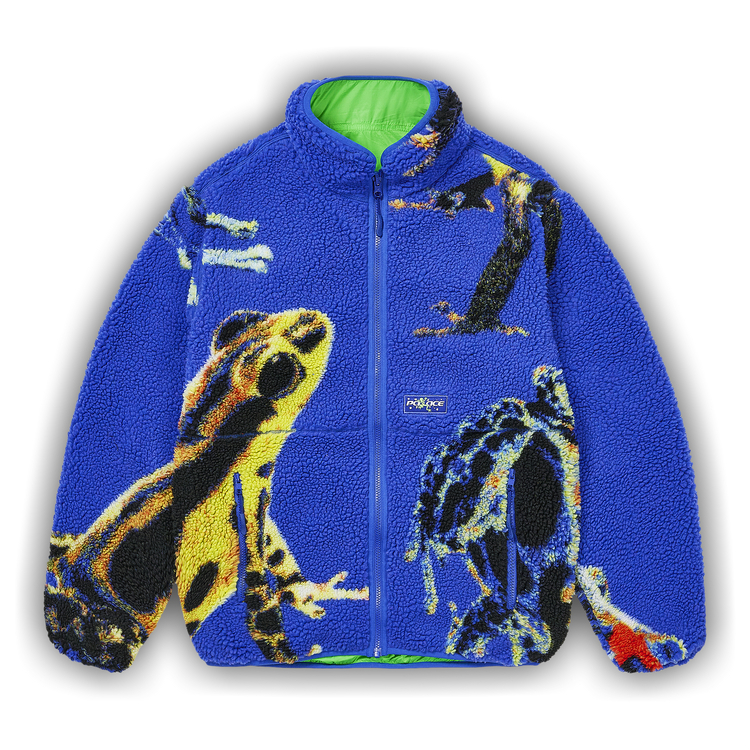Buy Palace Frogger Reversible Fleece 'Blue' - P29JK020 | GOAT