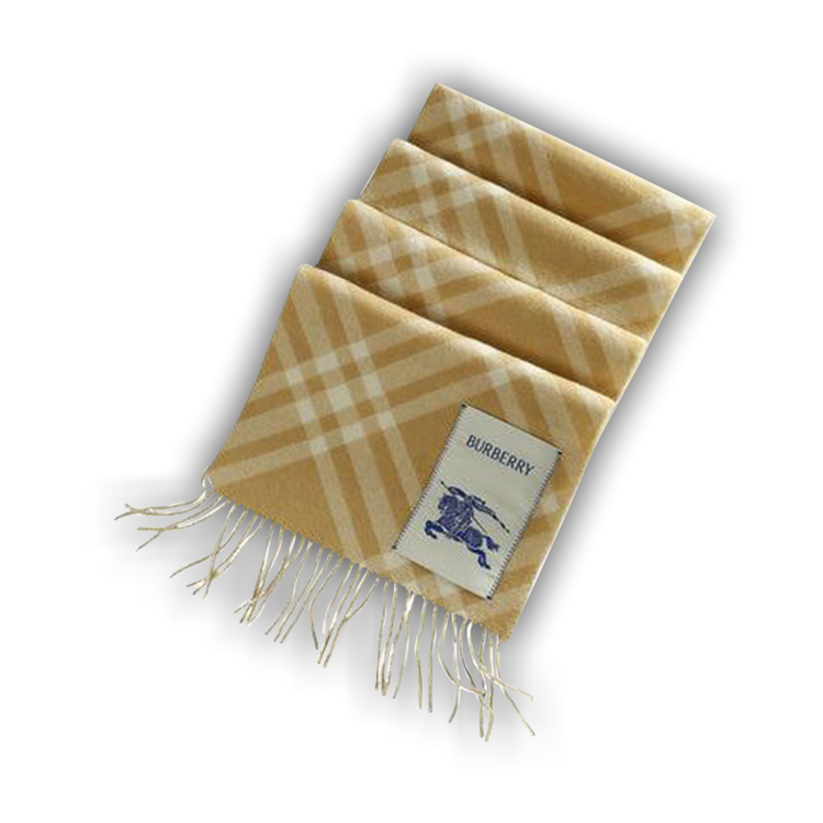 Buy Burberry 168X30 Tbar Bias Scarf 'Sand' - 8115258 SAND | GOAT