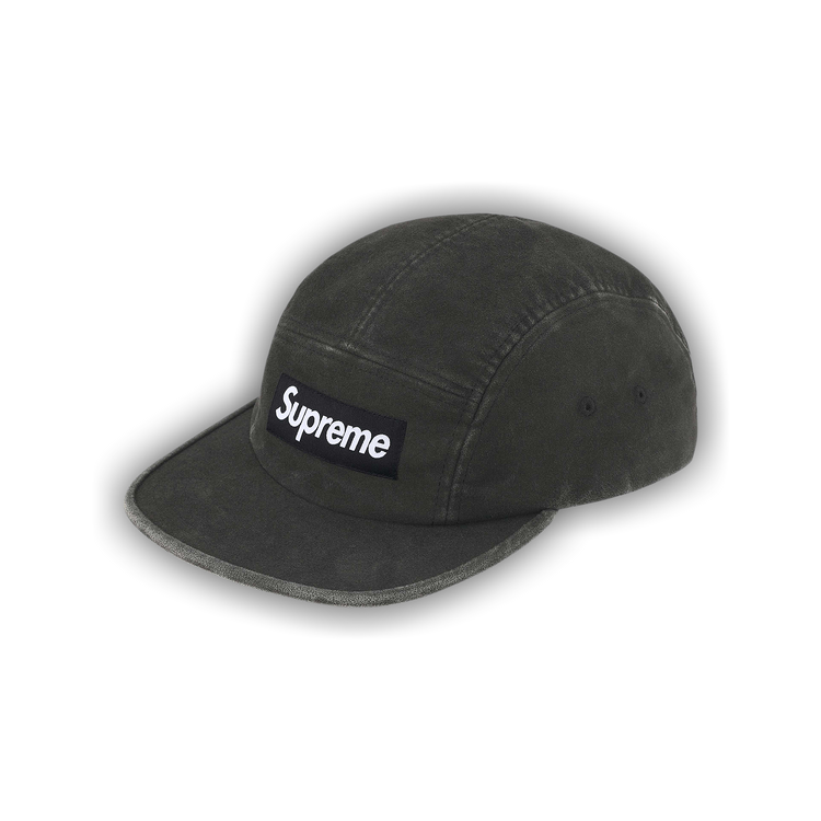 Buy Supreme 2-Tone Moleskin Camp Cap 'Black' - FW25H56 BLACK | GOAT