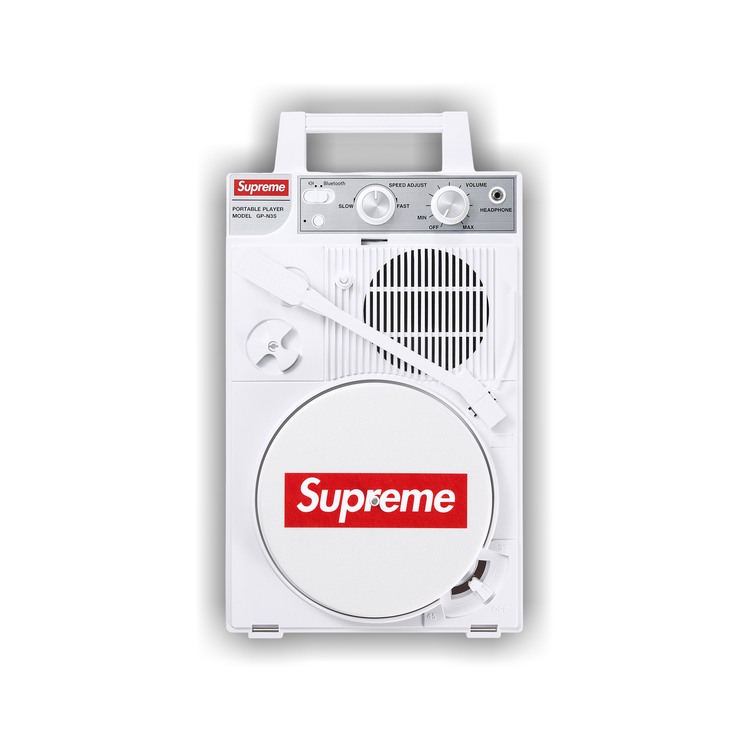 Buy Supreme x Anabas Gp-N3s Portable Record Player 'White