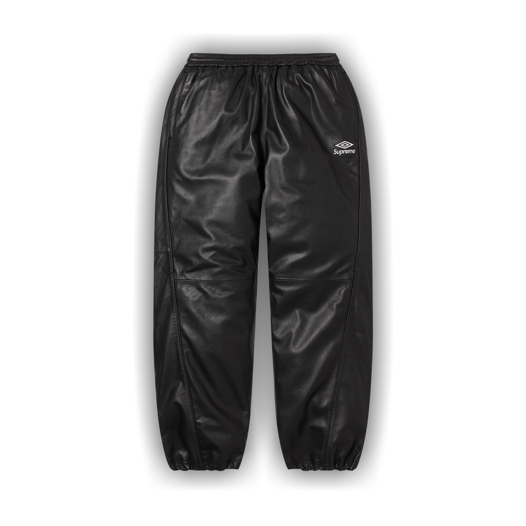 Buy Supreme x Umbro Leather Track Pant 'Black' - FW25P34