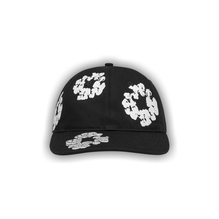 Buy Denim Tears The Cotton Wreath Cap 'Black' - SS25ANE11782042 | GOAT