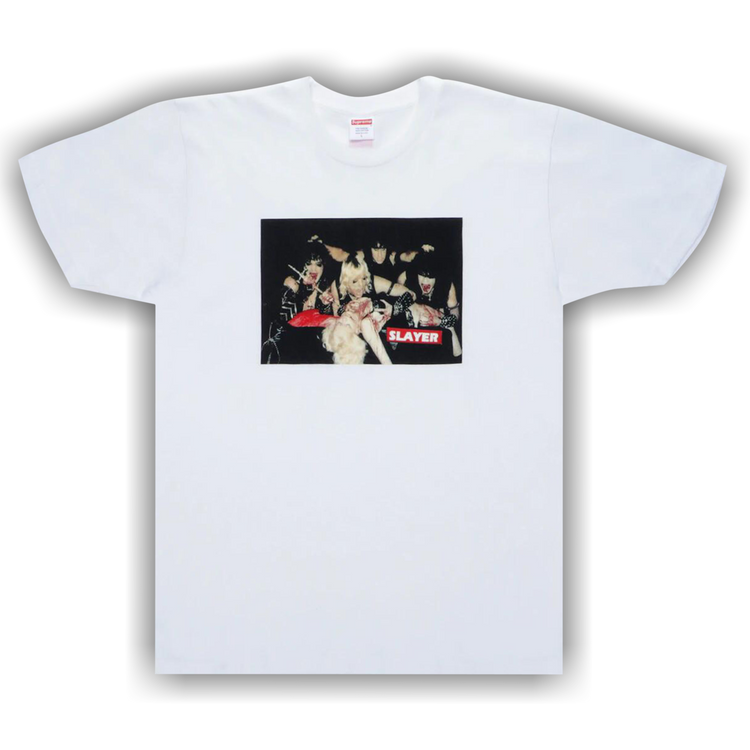 Buy Supreme x Slayer Altar Tee 'White' - 00052 1FW1604SXSATW WHIT