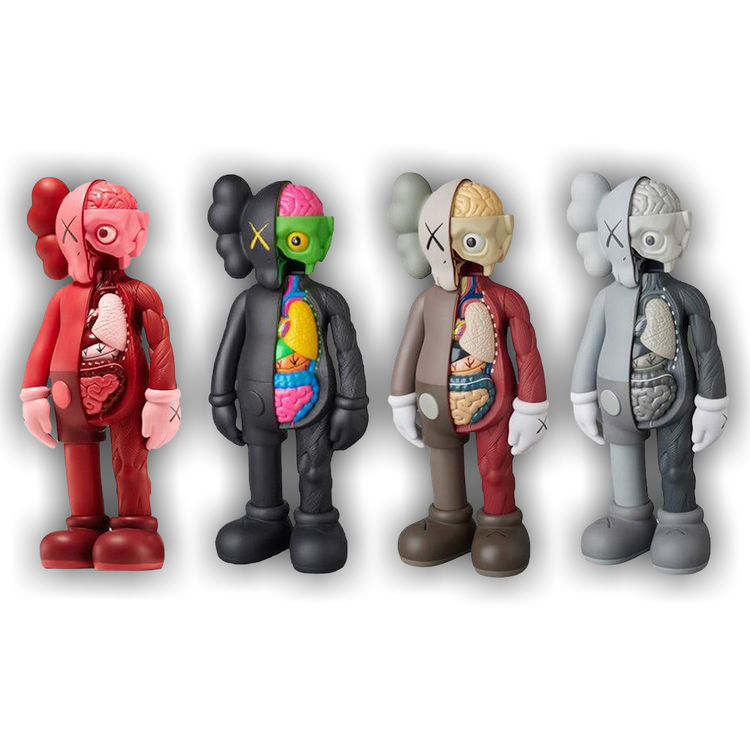 Buy KAWS Companion Open Edition Vinyl Figure 'Black' - 03929