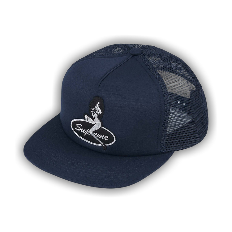 Supreme - Pin Up Mesh Back 5-Pane／NAVY Pinup Mesh Back 5-Panel - Shop - Supreme