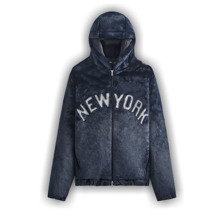 Buy Kith For The New York Yankees Faux Fur Jacquard Jaysen Hoodie