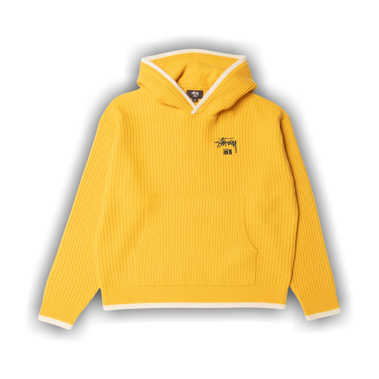 Buy Stussy x Wales Bonner Cashmere Hoodie 'Yellow' - 317017 YELL