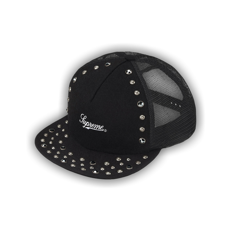 Buy Supreme x B.B. Simon Studded Mesh Back 5-Panel 'Black