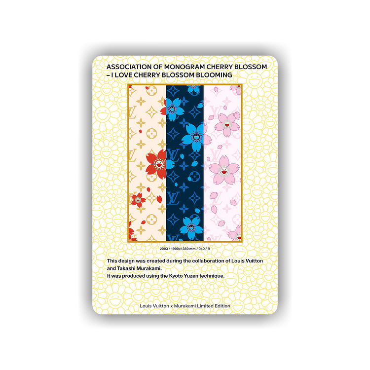 【PSA10】MONOGRAM CHERRY BLOSSOM 040 R Buy Louis Vuitton x Takashi Murakami Association of Monogram