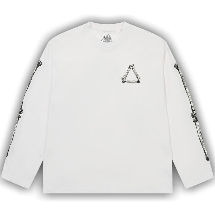 トップス Palace TRIBONE LONGSLEEVE WHITE size M Palace long sleeve