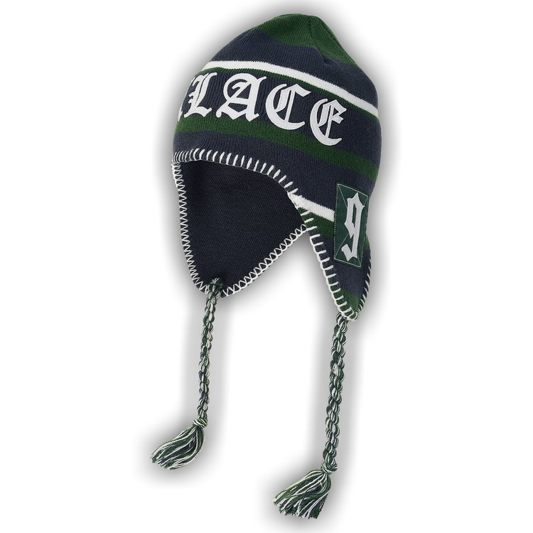 Buy Palace Union Peruvian Beanie 'Navy' - P29BN028 | GOAT