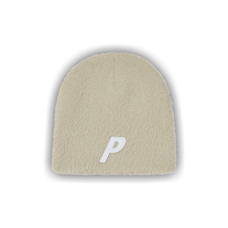 Buy Palace Faux Mohair P Nein Cuff Beanie 'Stoney Grey' - P29BN053