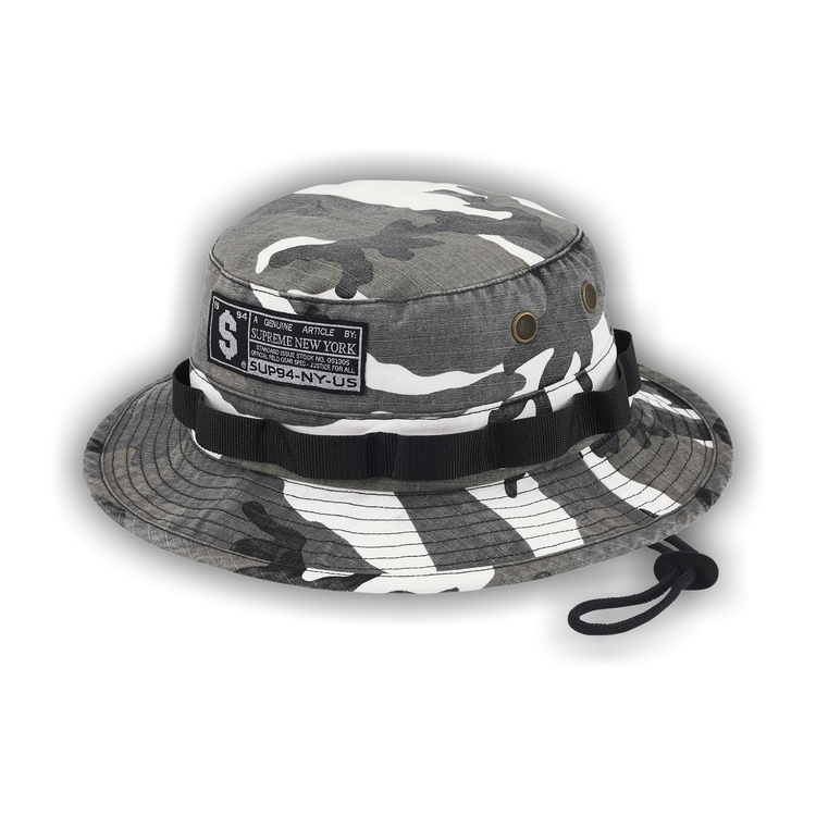 Buy Supreme Military Boonie 'Snow Camo' - FW25H59 SNOW CAMO | GOAT