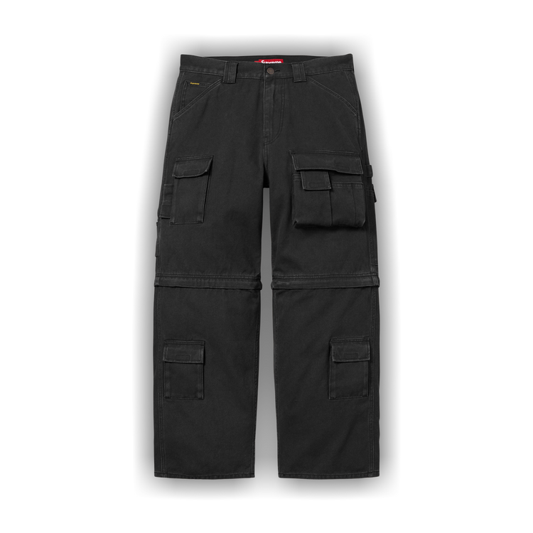Buy Supreme Zip-Off Utility Pant 'Black' - FW25P70 BLACK | GOAT