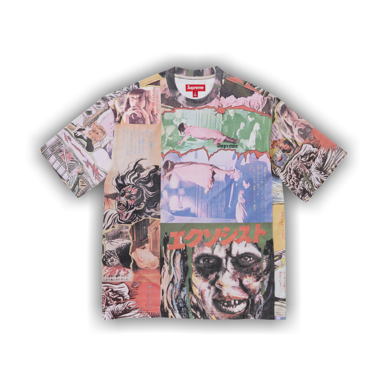 supreme ゲームシャツ Buy Supreme x The Exorcist Short-Sleeve Top 'Multicolor