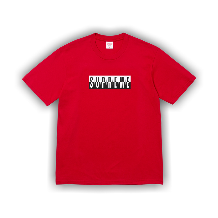 Buy Supreme Split Tee 'Red' - FW25T59 RED | GOAT CA