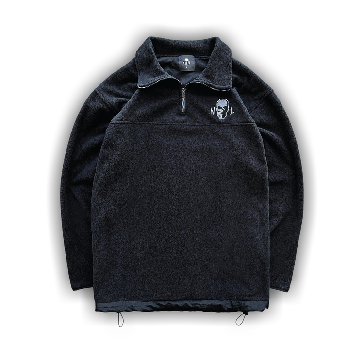 WARREN LOTAS スカルジップ Buy Warren Lotas Skull Quarter Zip 'Black' - 1007ABLK612 | GOAT