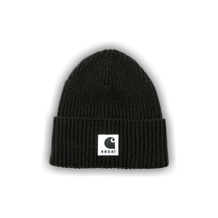 Buy Sacai x Carhartt WIP Wool Knit Beanie 'Black' - 25 00997S 001