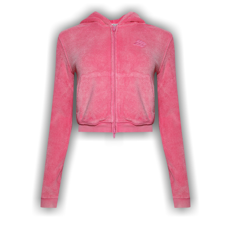 Buy Alexander Wang Shrunken Zip-Up 'Washed Lotus' - 4CC3252647