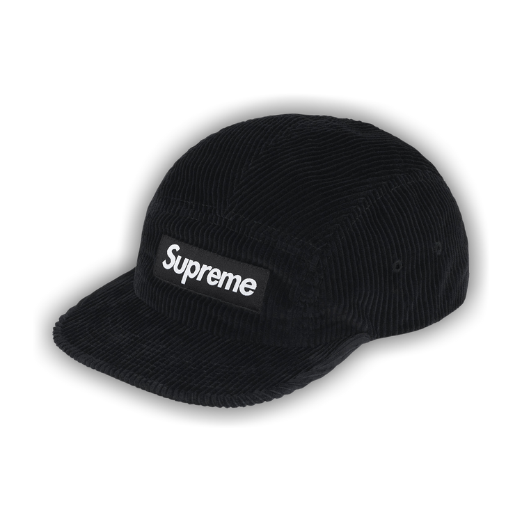 Buy Supreme Corduroy Camp Cap 'Black' - FW25H103 BLACK | GOAT