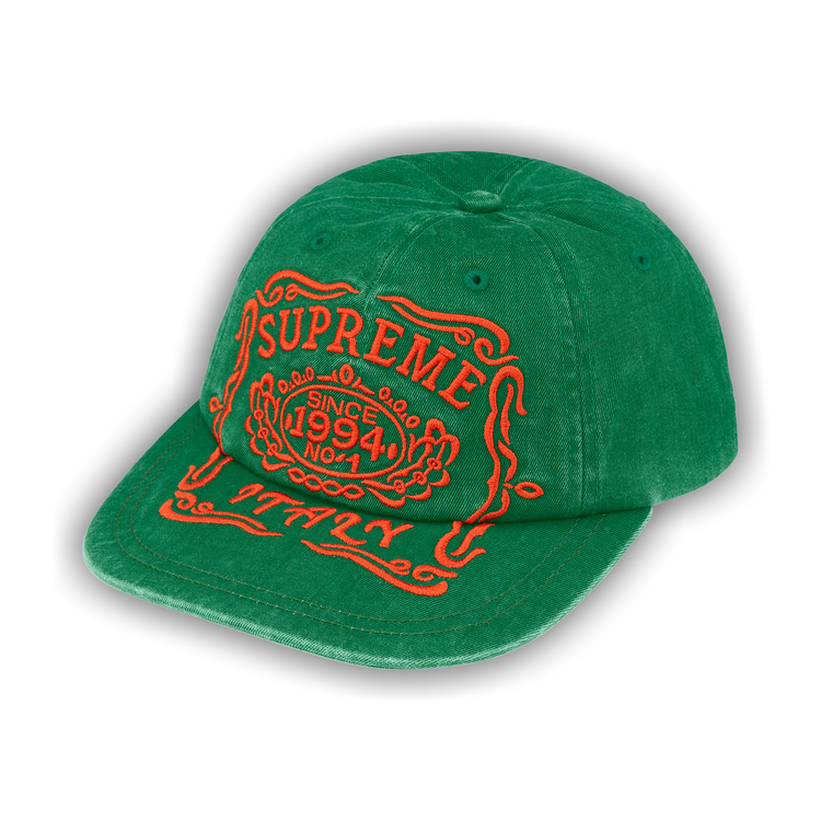 Buy Supreme Italy 6-Panel 'Green' - FW25H42 GREEN | GOAT