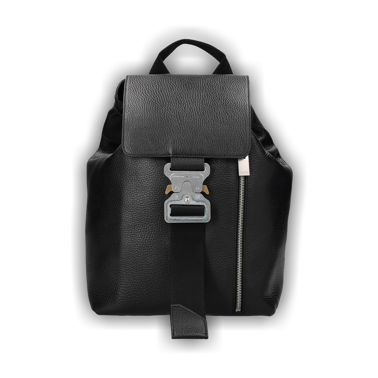 Buy 1017 ALYX 9SM Metal Buckle Leather Backpack 'Black